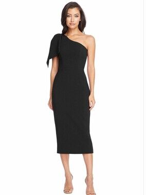 NWT Dress The Population Tiffany Dress Im Black